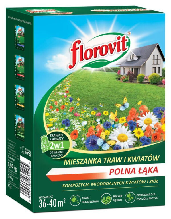Trawa polna łąka Florovit 0,94kg do ogrodu