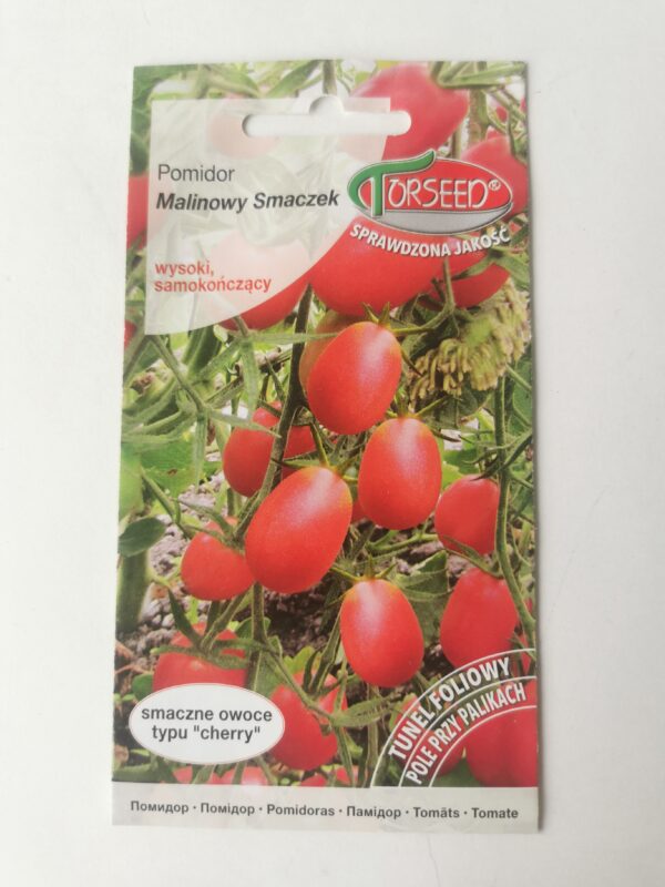 Nasiona Pomidor Malinowy Smaczek 1g do ogrodu Orseed